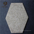 Hexagon Shape Wall Decoration Wood Wool Panel for Bar